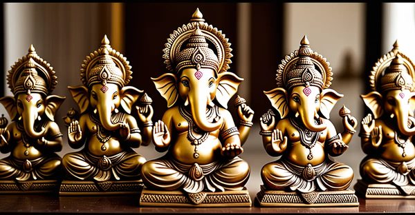 Découvrez notre collection de statues ganesh artisanales et élégantes