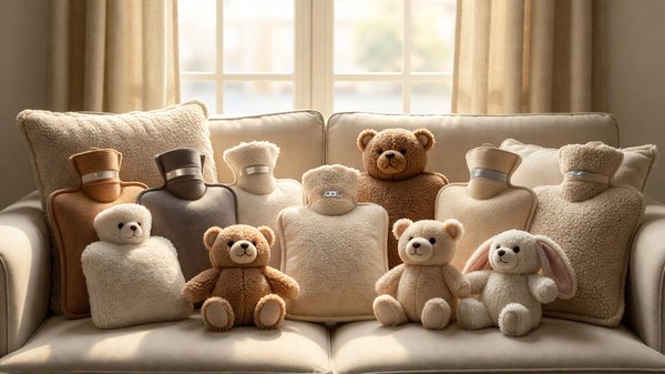 Sélection des meilleures bouillottes en peluche pour confort et chaleur