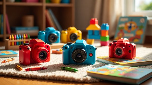 Top 10 appareils photo pour stimuler la créativité des enfants dès 2 ans